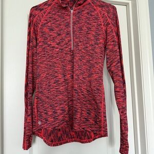 Athleta Vibrant Striped Long Sleeve Top